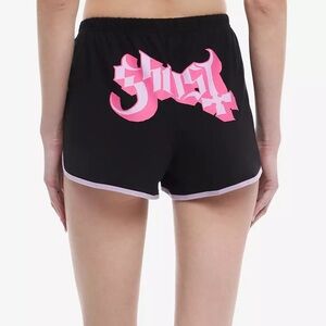 Ghost Logo Lounge Shorts Hot Topic Papa Emeritus Nameless Ghouls‎